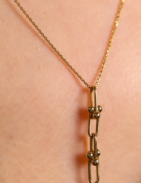 14 Ayar Altın Toplu Ataç Kolye için detayları göster 14 Ayar Altın Toplu Ataç Kolye resmi