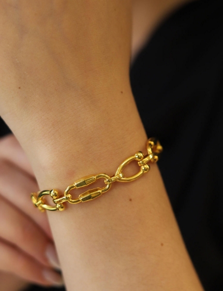 22 Ayar Altın Yatay Model Toplu Bileklik için detayları göster 22 Ayar Altın Yatay Model Toplu Bileklik resmi