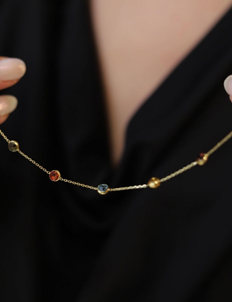 14 Ayar Altın Renkli Çıtır Bileklik için detayları göster 14 Ayar Altın Renkli Çıtır Bileklik resmi