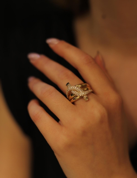 14 Ayar Altın Zerafet Halkası Yüzük için detayları göster 14 Ayar Altın Zerafet Halkası Yüzük resmi