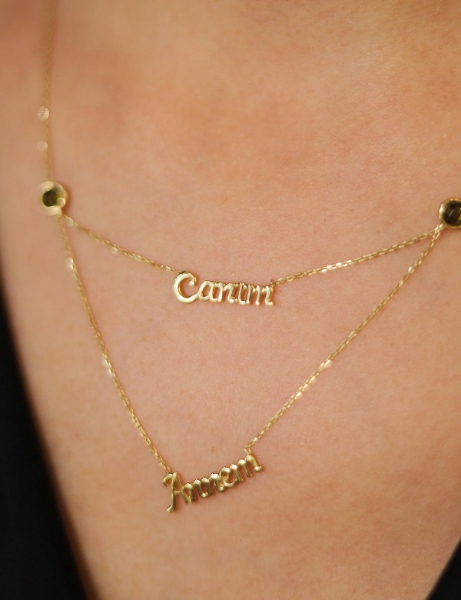 14 Ayar Altın Anne Kolye için detayları göster 14 Ayar Altın Anne Kolye resmi