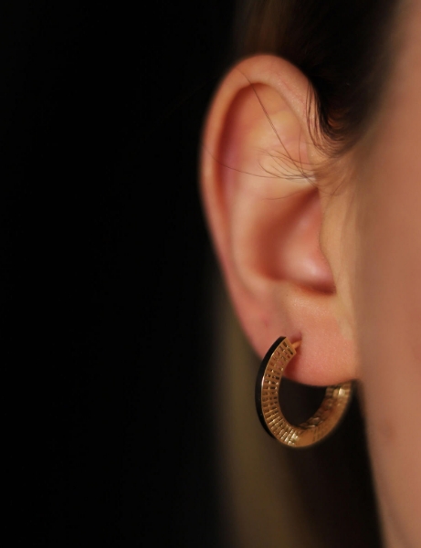 14 Ayar Altın Telkari Hafif Küpe için detayları göster 14 Ayar Altın Telkari Hafif Küpe resmi