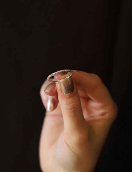 14 Ayar Altın İnce Tamtur Yüzük için detayları göster 14 Ayar Altın İnce Tamtur Yüzük resmi