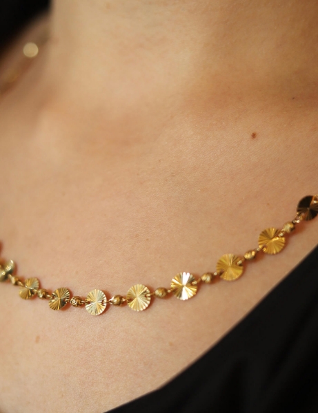 14 Ayar Altın Kalemli Pul Dorikalı Kolye için detayları göster 14 Ayar Altın Kalemli Pul Dorikalı Kolye resmi