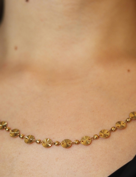 14 Ayar Altın Kalemli Pul Dorikalı Kolye için detayları göster 14 Ayar Altın Kalemli Pul Dorikalı Kolye resmi