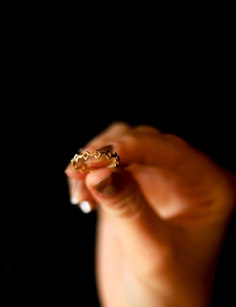 14 Ayar Altın Düğümlü Çıtır Yüzük için detayları göster 14 Ayar Altın Düğümlü Çıtır Yüzük resmi