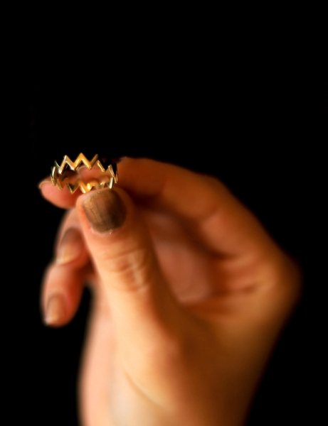 14 Ayar Altın Çıtır Zigzag Yüzük için detayları göster 14 Ayar Altın Çıtır Zigzag Yüzük resmi