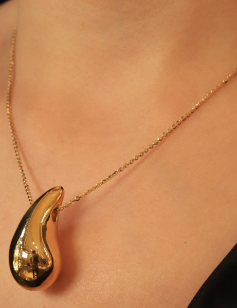 14 Ayar Altın Balon Damla Kolye için detayları göster 14 Ayar Altın Balon Damla Kolye resmi