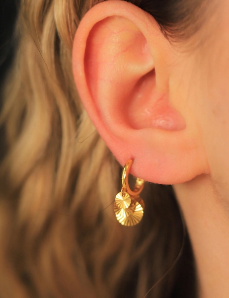 22 Ayar Altın Kalemli Sallantı Küpe için detayları göster 22 Ayar Altın Kalemli Sallantı Küpe resmi