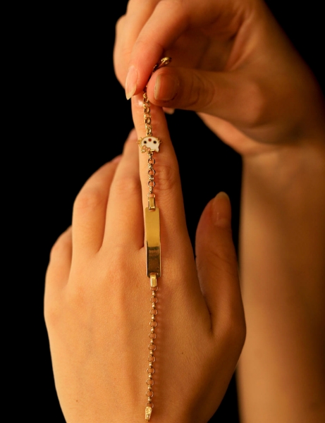 14 Ayar Altın Hello Kitty Bebek Künye için detayları göster 14 Ayar Altın Hello Kitty Bebek Künye resmi