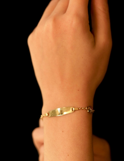 14 Ayar Altın Unicorn Bebek Künye resmi