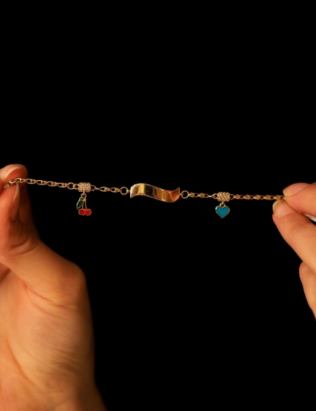 14 Ayar Altın Sallantılı Bebek Künye için detayları göster 14 Ayar Altın Sallantılı Bebek Künye resmi