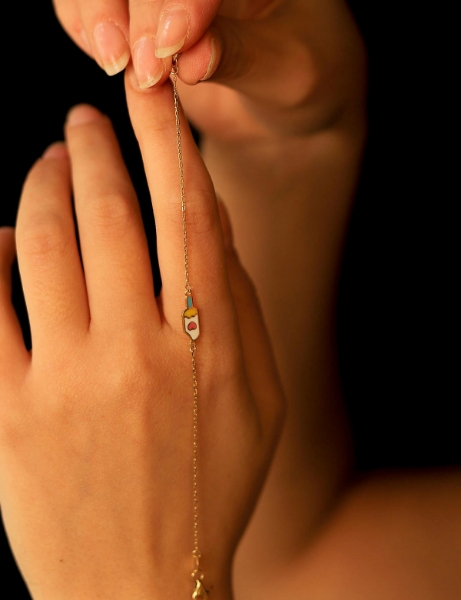 14 Ayar Altın Dondurma Bebek Künye için detayları göster 14 Ayar Altın Dondurma Bebek Künye resmi