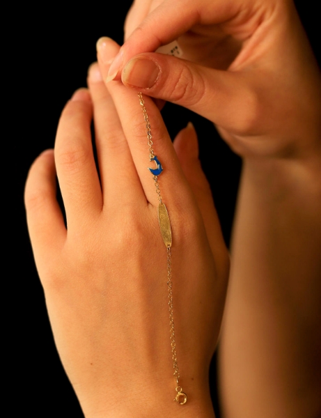 14 Ayar Altın Balina Bebek Künye için detayları göster 14 Ayar Altın Balina Bebek Künye resmi