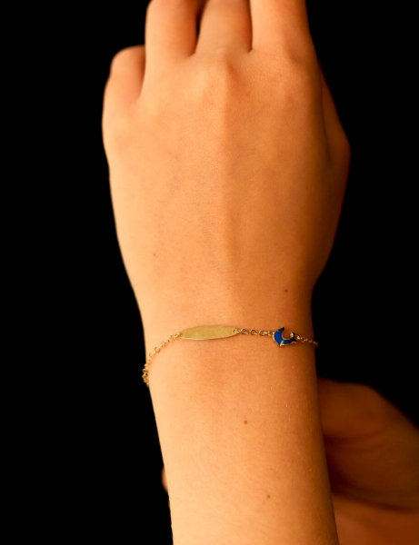 14 Ayar Altın Balina Bebek Künye için detayları göster 14 Ayar Altın Balina Bebek Künye resmi