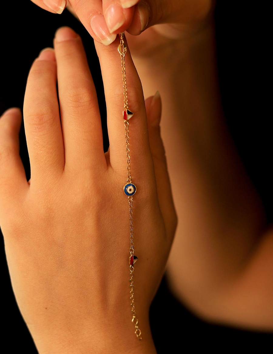 14 Ayar Altın Figürlü Bebek Künye resmi