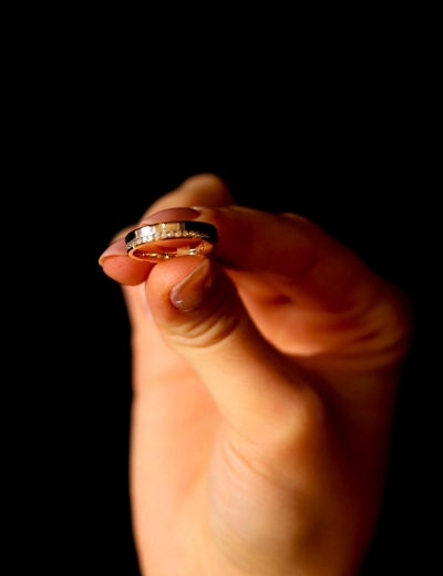 14 Ayar Altın Parlak Alyans resmi