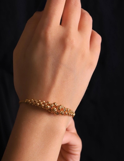 22 Ayar Altın Süzme İtalyan Dorika Bileklik resmi