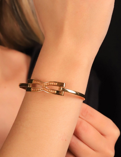 22 Ayar Altın Dorikalı İtalyan Kelepçe resmi