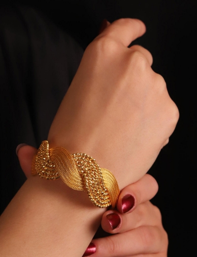 22 Ayar Altın Simit Sarmal Set resmi