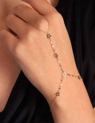 14 Ayar Altın Aynalı Yıldız Şahmeran resmi