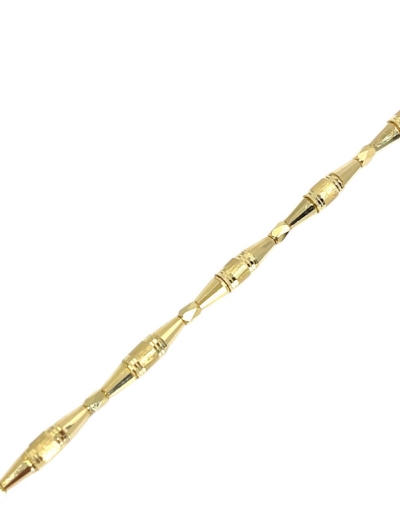 14 Ayar Altın Kemik Bileklik resmi