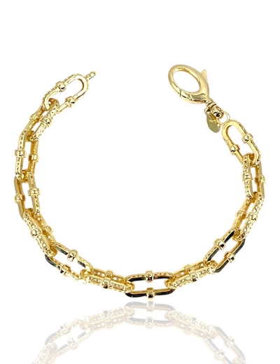 14 Ayar Altın Telkari Ataç Bileklik resmi