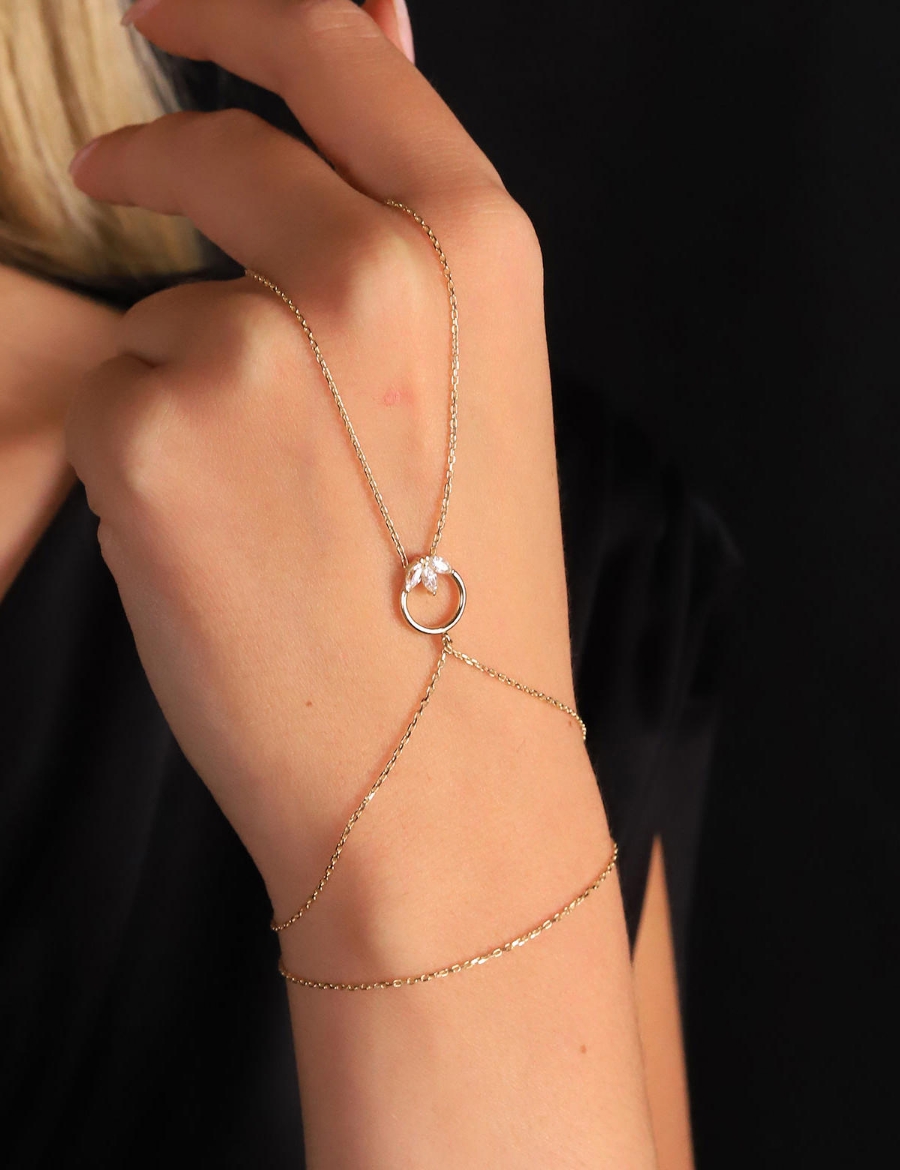 14 Ayar Altın Lotus Şahmeran resmi