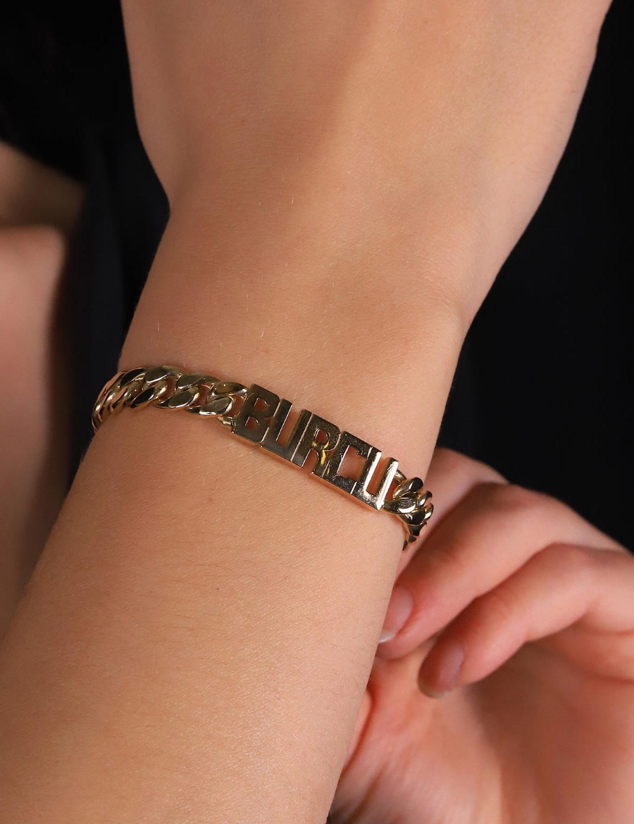 14 Ayar Altın Burcu isimli Bileklik resmi