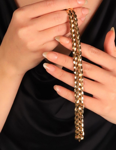 22 Ayar Altın Sarmal Düz Bileklik resmi