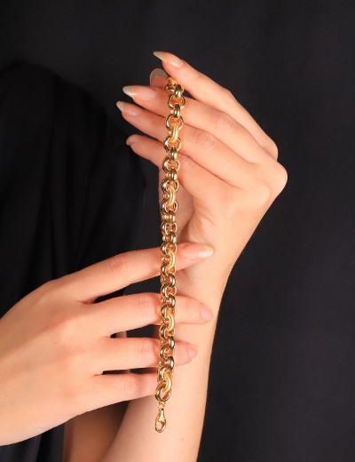 22 Ayar Altın Kumlu Doc Bileklik resmi