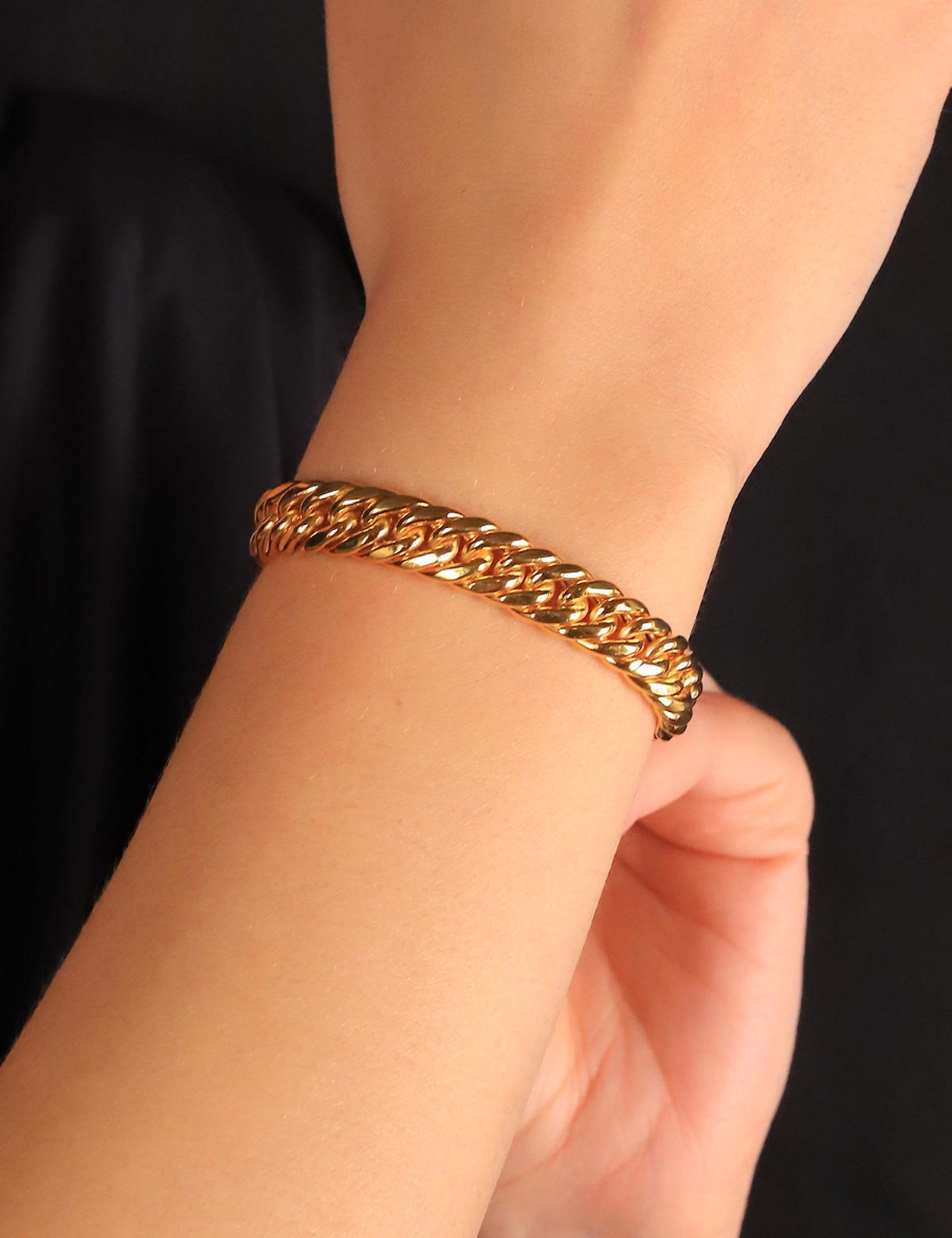 22 Ayar Altın Sık Gurmet Bileklik