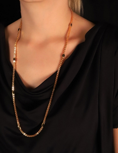 22 Ayar Altın Greek Palmiye Kolye resmi