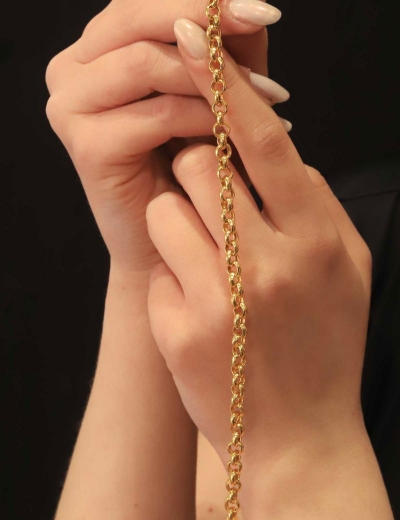 22 Ayar Altın Doc Klasik Bileklik