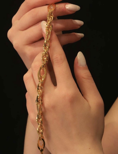 22 Ayar Altın İtalyan Samanyolu Bileklik