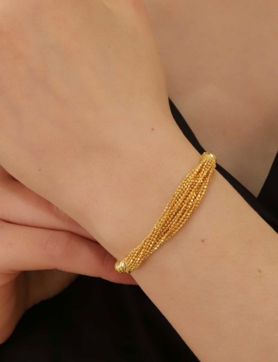 22 Ayar Altın Dorikalı Püsküllü İtalyan Set