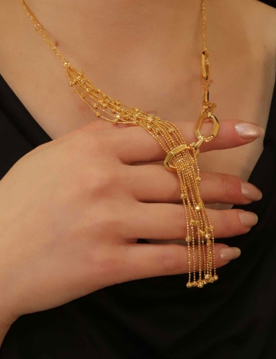 22 Ayar Altın Dorikalı Ataç Set